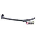 LAME DE SPOILER NOIR BRILLANT POUR PARE-CHOCS AVANT DE VOLKSWAGEN GOLF 7 GTI (05434)