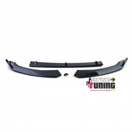 SPOILER SPORT NOIR BRILLANT POUR PARE-CHOCS DE VOLKSWAGEN GOLF 7 (05435)