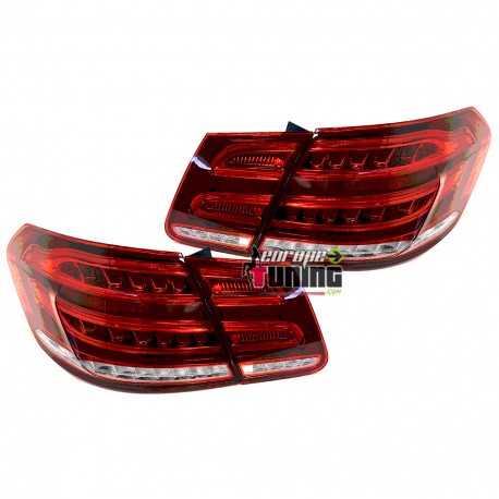 FEUX ROUGES CLIGNOTANTS LED DYNAMIQUES MERCEDES CLASSE E W212 BERLINE PH2 2013-2016 (05447)