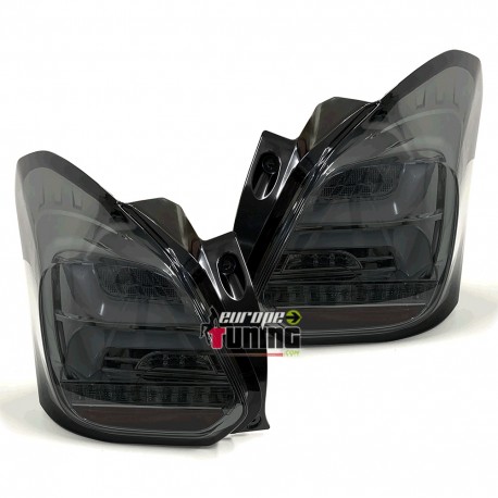 FEUX NOIRS AVEC CLIGNOTANTS LED SEQUENCIELS POUR SUZUKI SWIFT III 2017-  (05451)