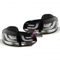 FEUX NOIRS PACK SPORT A LED AVEC TUBES CELIS POUR VW VOLKSWAGEN GOLF 6 (05454)