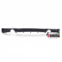 DIFFUSEUR SPORT NOIR DOUBLE SORTIE ECHAPPEMENT SIMPLE BMW SERIE 3 TYPE F30 PACK M (05456)