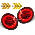 FEUX SPORT ROUGES TUBES LED CELIS VOLKSWAGEN VW NEW BEETLE PH1 1998-2005 (05420)