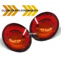 FEUX SPORT ROUGES TUBES LED CELIS VOLKSWAGEN VW NEW BEETLE PH1 1998-2005 (05420)
