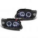 PHARES ANGEL EYES NOIRS PEUGEOT 106 PH2 (14610)