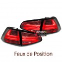 FEUX FUMES PACK SPORT DOUBLES BANDES VW VOLKSWAGEN GOLF 7 2012-2017 (05466)