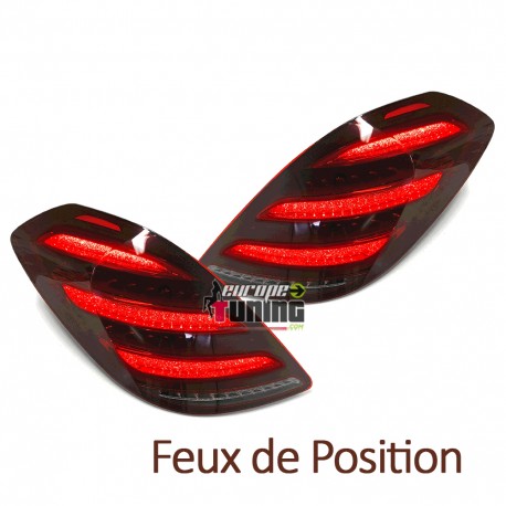 FEUX AVEC CLIGNOTANTS SEQUENTIELS LED MERCEDES CLASSE S W222 PH1 2013-2017 (05469)