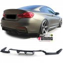 DIFFUSEUR SPORT NOIR BRILLANT POUR BMW M3 F80 & M4 F82 F83 (05488)