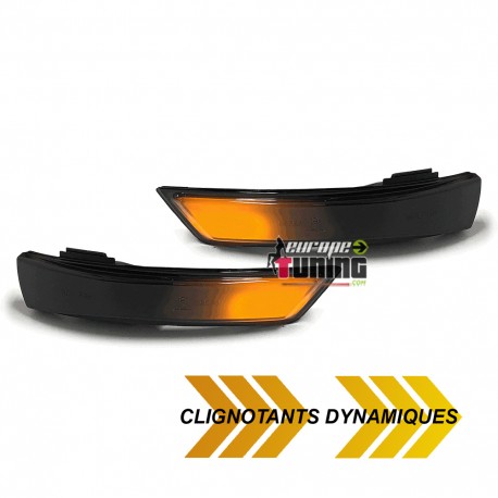 CLIGNOTANTS RETROVISEURS SEQUENTIELS LED DYNAMIQUES FORD FOCUS MK2 MK3 MONDEO MK4 (05504)