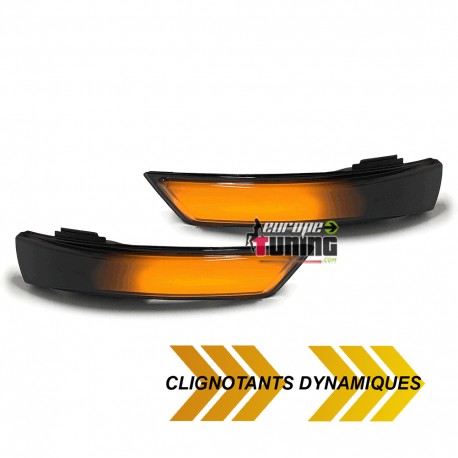CLIGNOTANTS RETROVISEURS SEQUENTIELS LED DYNAMIQUES FORD FOCUS MK2 MK3 MONDEO MK4 (05504)