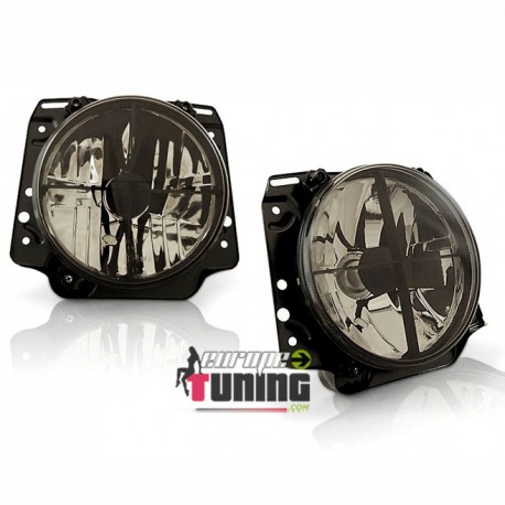 FEUX AVANTS TUNING GOLF 2 FUMES NOIRS (10646)