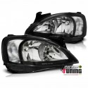 PHARES NOIRS OPEL CORSA C (10479)