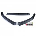 SPOILER AVANT SPORT NOIR BRILLANT POUR PARE CHOCS VW POLO 5 6C (05532)
