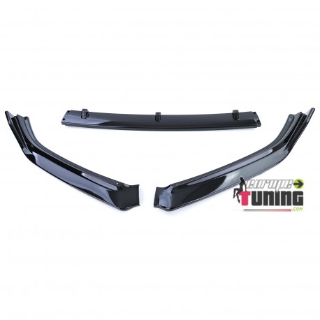 SPOILER AVANT SPORT NOIR BRILLANT POUR PARE CHOCS VW POLO 5 6C (05532)