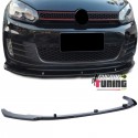 SPOILER AVANT SPORT NOIR BRILLANT POUR PARE CHOCS SPORT VW GOLF 6 GTI GTD (05535)