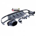 DIFFUSEUR SPORT STYLE AMG E63 AVEC SORTIES CHROME MERCEDES CLASSE E W213 STANDARD PH1 (05543)
