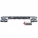 DIFFUSEUR SPORT STYLE AMG E63 AVEC SORTIES CHROME MERCEDES CLASSE E W213 STANDARD PH1 (05543)