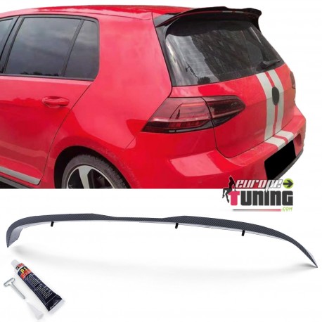 BECQUET SPOILER DE TOIT SPORT STYLE CARBONE VW GOLF 7 GTI 2012-2020 (05546)