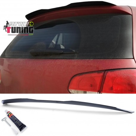 BECQUET SPOILER DE TOIT SPORT NOIR BRILLANT VW GOLF 6 GTI GTD R-LINE 2009-2013 (05551)