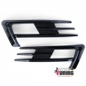 CADRES GRILLES ENJOLIVEURS ANTI BROUILLARD NOIR VW GOLF 7 SPORT PH1 (05554)