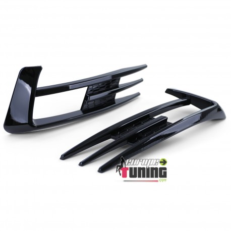CADRES GRILLES ENJOLIVEURS ANTI BROUILLARD NOIR VW GOLF 7 SPORT PH1 (05554)