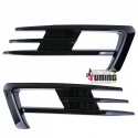 CADRES GRILLES ENJOLIVEURS ANTI BROUILLARD NOIR VW GOLF 7 SPORT PH1 (05554)