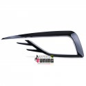 CADRES GRILLES ENJOLIVEURS ANTI BROUILLARD SPORT NOIR BRILLANT VW GOLF 7 PH2 (05555)