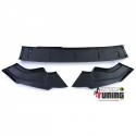 LAME DE SPOILER CARBONE POUR PARE-CHOCS SPORT VW GOLF 7 GTI GTD & R-LINE (05561)