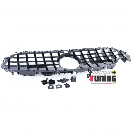 CALANDRE NOIRE ET CHROME LIGNE MERCEDES CLS GT AMG POUR CLS 257 C257 (05225)