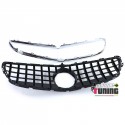 CALANDRE LIGNE GT AMG CHROME MERCEDES CLS 218 2014-2018 PH2 AVEC CAMERA (05223)