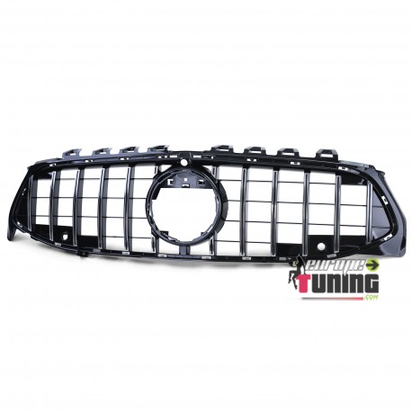 CALANDRE PANAMERICANA LIGNE AMG GT NOIR CHROME MERCEDES CLA W118 C118 X118 2019- (05569)