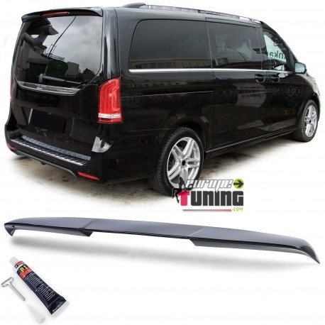BECQUET SPOILER DE TOIT SPORT NOIR BRILLANT MERCEDES CLASSE V VITO W447 W448 (05573)