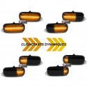 REPETITEURS CLIGNOTANTS D AILES NOIRS LEDS AUDI A3 A4 A6 A8 TT (04894)