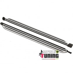 MARCHES PIEDS EN ALUMINIUM BROSSE VOLKSWAGEN VW TIGUAN II (2016- ) (05029)