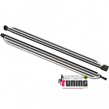 MARCHES PIEDS EN ALUMINIUM BROSSE VOLKSWAGEN VW TIGUAN II (2016- ) (05029)