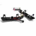 CLIGNOTANTS RETROVISEURS NOIRS SEQUENTIELS LED DYNAMIQUE VW GOLF 5 - GOLF 6 SW - VW PASSAT (05579)