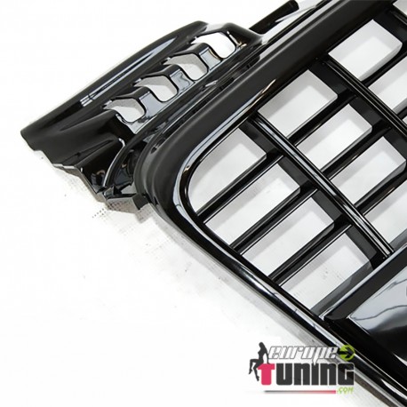 CALANDRE SPORT NOIRE BRILLANTE LOOK S-LINE AUDI A4 B7 2004-2008 PH1 (05580)