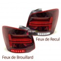 FEUX ROUGES BARRES CELIS ET CLIGNOTANTS LED DYNAMIQUES VOLKSWAGEN VW POLO V 6R & 6C (05588)