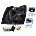 FEUX NOIRS BARRES CELIS ET CLIGNOTANTS LED DYNAMIQUES VOLKSWAGEN VW POLO V 6R & 6C (05589)