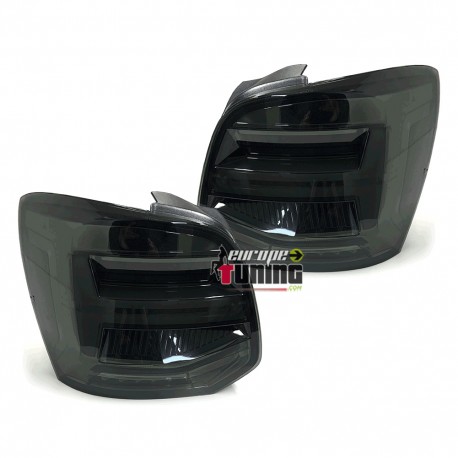 FEUX NOIRS BARRES CELIS ET CLIGNOTANTS LED DYNAMIQUES VOLKSWAGEN VW POLO V 6R & 6C (05589)