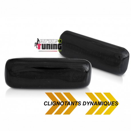 REPETITEURS NOIRS CLIGNOTANTS SEQUENTIELS LEDS DYNAMIQUES MERCEDES ML W163 (05607)