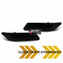 REPETITEURS NOIRS CLIGNOTANTS LEDS DYNAMIQUES PORSCHE 911 BOXTER CAYMAN (05340)