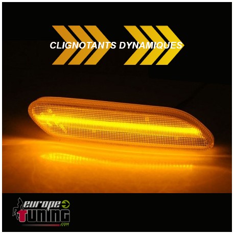 REPETITEURS CHROME CLIGNOTANTS AILES LEDS DYNAMIQUES MINI COUNTRYMAN R60 PACEMAN R61 (05616)