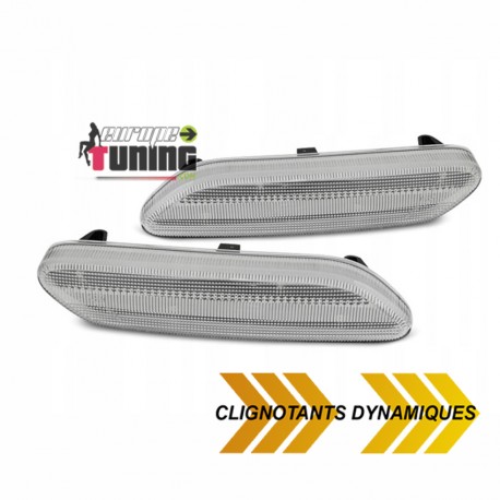 REPETITEURS CHROME CLIGNOTANTS AILES LEDS DYNAMIQUES MINI COUNTRYMAN R60 PACEMAN R61 (05616)