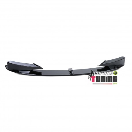 LAME BECQUET SPOILER AVANT NOIR BRILLANT BMW SERIE 3 F30 F31 PACK M (05618)