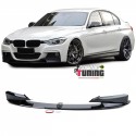 LAME BECQUET SPOILER AVANT NOIR BRILLANT BMW SERIE 3 F30 F31 PACK M (05618)