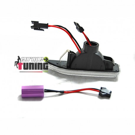 REPETITEURS CHROME CLIGNOTANTS AILES LEDS DYNAMIQUES MINI COUNTRYMAN II F60 2016- (05619)