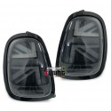 FEUX ARRIERES NOIRS LED UNION JACK MINI COOPER (05637)