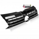 CALANDRE GRILLE SPORT NOIRE ET CHROME VOLKSWAGEN VW T5 CARAVELLE MULTIVAN FACELIFT 09-15 (05640)