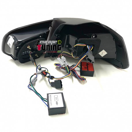 FEUX NOIRS PACK SPORT FULL LED AVEC CLIGNOTANTS DYNAMIQUES VW VOLKSWAGEN GOLF 6 (05641)